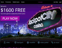 Tablet Screenshot of jackpotcity.org