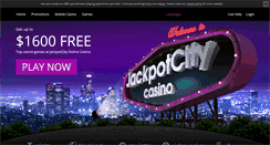 Desktop Screenshot of jackpotcity.eu