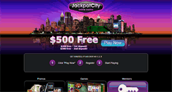 Desktop Screenshot of m.jackpotcity.com