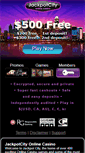 Mobile Screenshot of m.jackpotcity.com